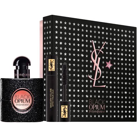 yves saint laurent black opium geschenkset|black opium gift set boots.